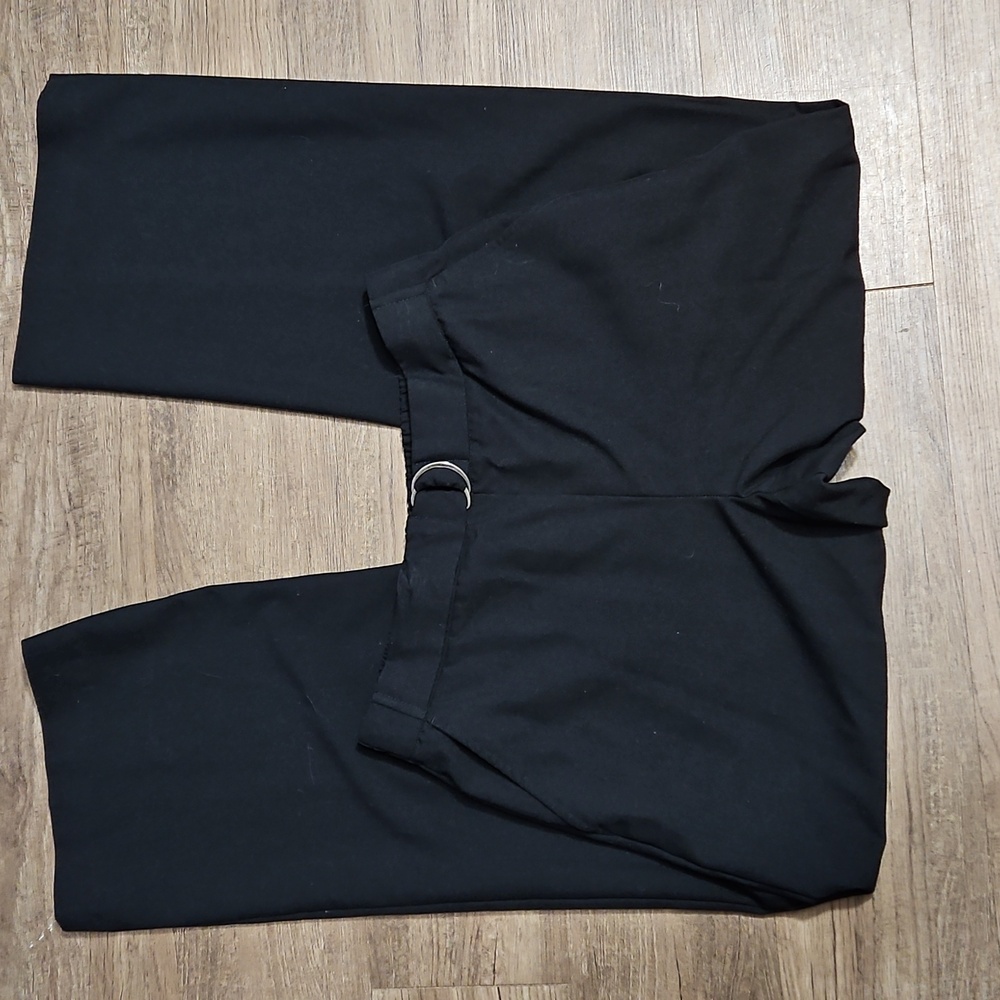 Counterparts,  black, dress pants,  pockets, size 12, elastic waist